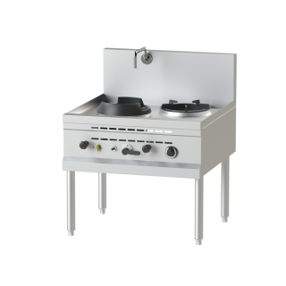 Gas wok - SERIE 750 Model NGK S 40-90 W1S1