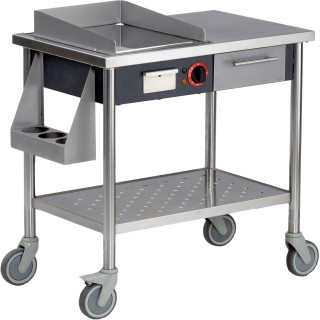 Teppanyaki électrique mobile - Modèle NETY 2.7 CART