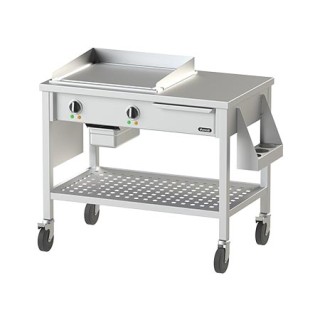 Teppanyaki électrique mobile - Modèle NETY 10-60 CART